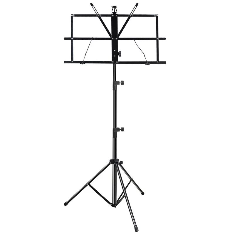 升级加粗小谱架谱台乐谱架子古筝琴谱架吉他谱架通用折叠管乐排练