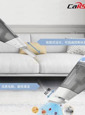 新款车载吸器家车两用手吸持便携式超V3307强吸力尘尘器无线电充