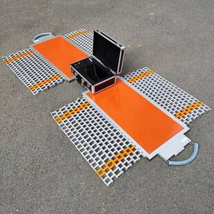 计量DPQ查载100t重无线便携式称重仪公路防止超检测12超T便携式地