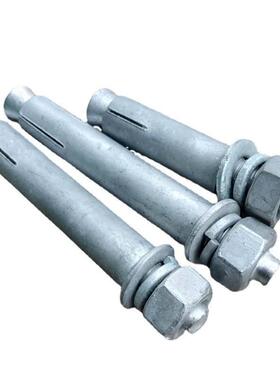 热镀锌膨胀螺丝热浸锌膨1胀螺0栓螺丝国标无品牌/胀栓胀管M8M11M2