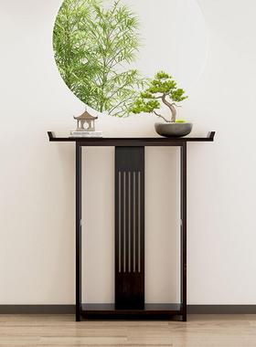 式中玄关桌靠墙窄条桌MUN新中桌式简约条案婚订礼子道具婚复古小