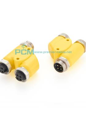 电源工业I467/P687/8“NLEH型T型Y型公芯母转接器