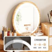 梳妆台新中写妆字桌小型卧妆室式 现代简约化妆桌QWF化镜一体主卧