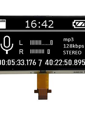 TTYJN0216ANVNANNGN子002.2寸tf显示屏低t功耗电标签单色屏-幕