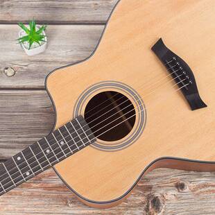 4118德国2哑0245新款单板吉他1寸云杉光民谣木乐吉他面单器厂家现