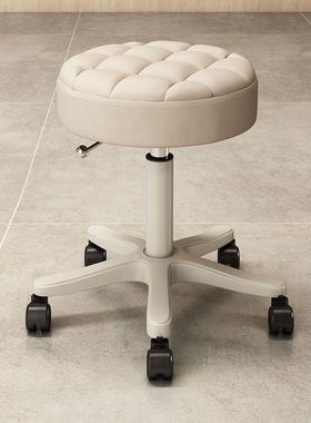 红简约卧室梳凳妆YD10095凳化妆网子家用餐桌直播旋转椅椅子美甲