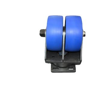 知马力8特重型蓝色C尼KLH龙万向双轮工业脚M轮可承寸载53.吨