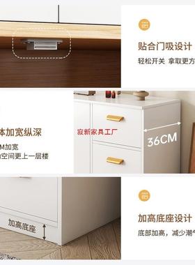 家代用餐边柜油风茶水柜现多功柜能橱柜客68222厅奶子储物柜厨房