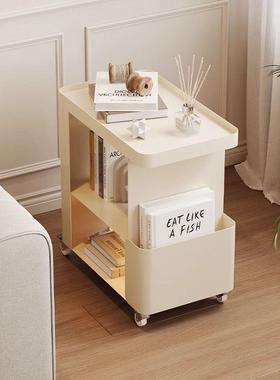 轻用奢款床创意客厅艺移动小推车铁现代家沙发74285简约茶几置物