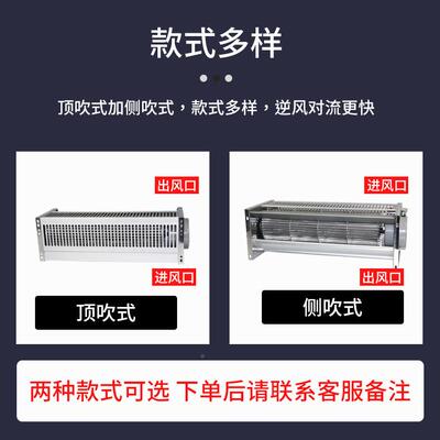 式变压MRU器横流冷却风机GFDD9干5-0110贯风扇散流热顶吹