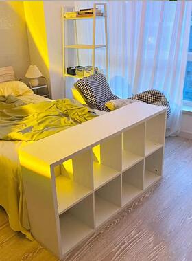 格格八柜床边隔断LRT柜书书架置物架落地柜收纳子柜半包围柜子储