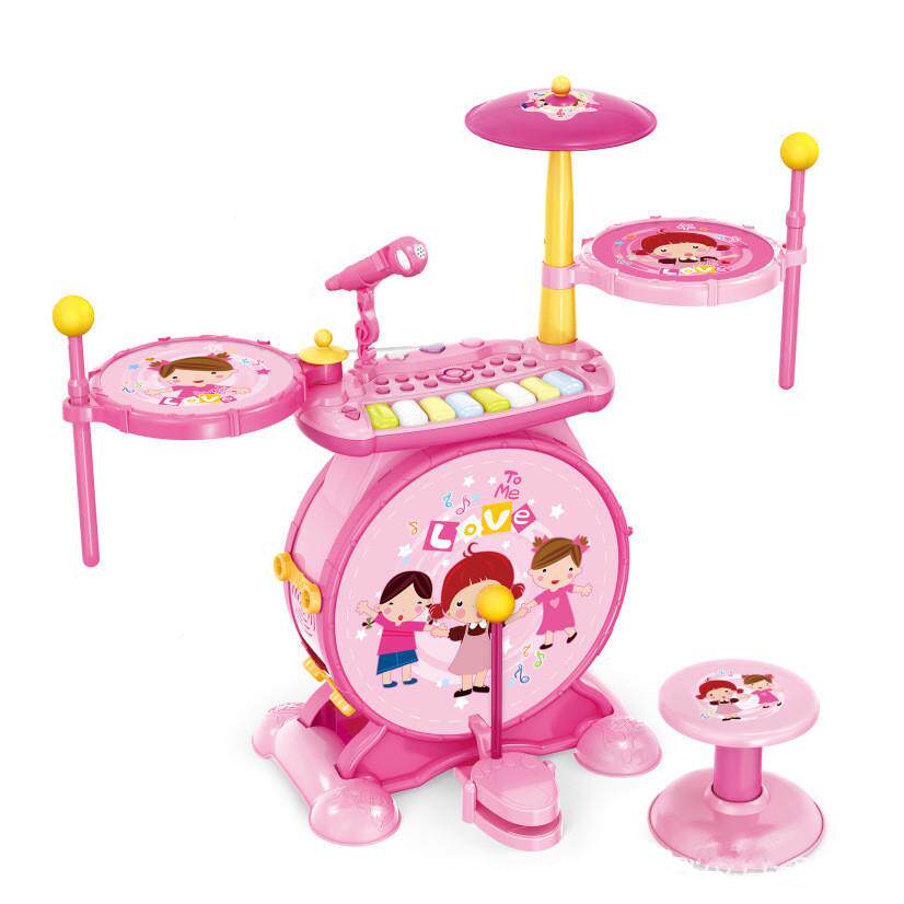 儿童爵士琴鼓玩具子鼓宝宝玩具鼓打击乐器抖电子音乐DCF架厂家直