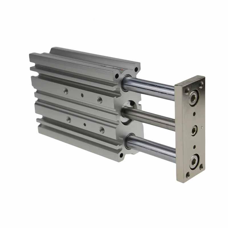 S单M2C带导2杆薄型气缸MGUXEPM1-5ZMGP-Z系列滑动轴承杆双作用现