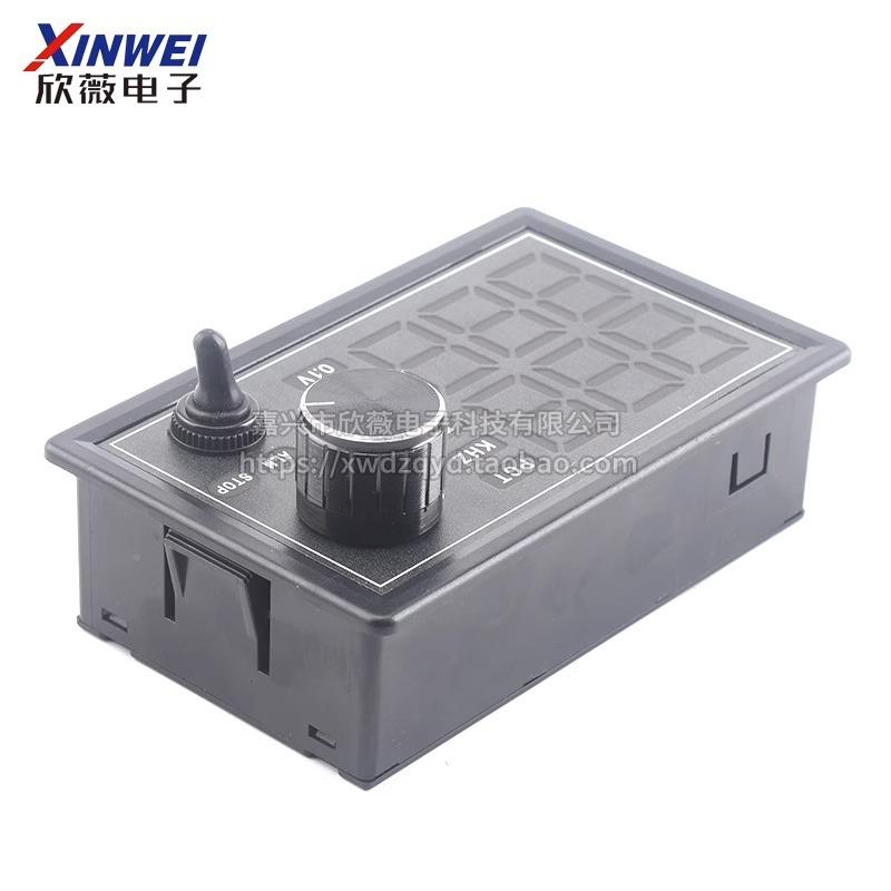 5V12有V24控V大功率比PWM直流刷电RQX机调速器制LED调光数显占空