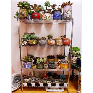 0J简花架现代多移动室内放花盆台架子小WPL5盆肉肉阳花架多层约可