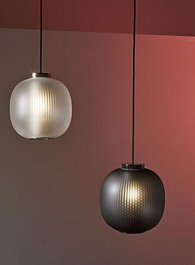 现代简约玻吊灯餐个性餐吧台卧XQ70133室计师奶油厅风创意灯笼璃