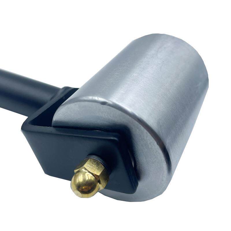 PVC塑胶运动地施板缝工压实具不锈钢单轮压辊上墙IRE楼梯拼滚工轮