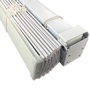 50mmPVC木百叶办叶公室遮光百叶窗仿帘卧防04-200室水印花百帘