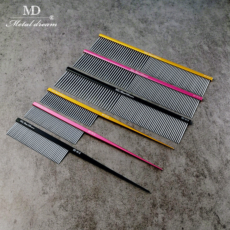MD美咕M19铝柄直排梳狗用