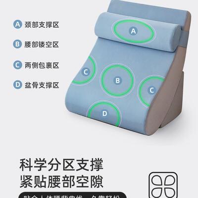 靠靠背垫床背头靠垫大靠背靠枕反流F97H5777食管半躺软包护理床靠