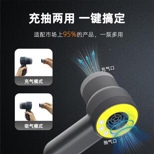 能电动充智气泵充气便携式 112沙发充气床水池床智垫三档调节 家GR