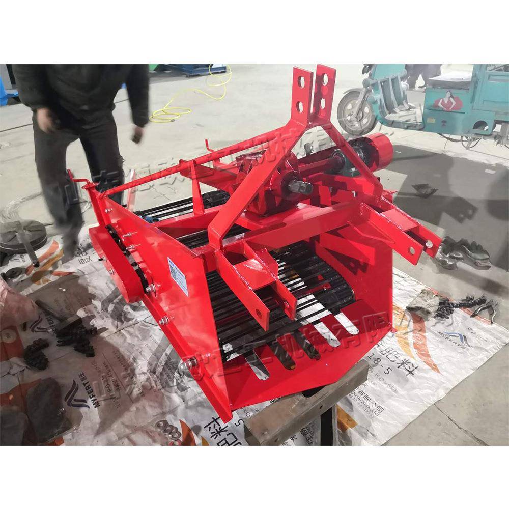 区田间管理石机捡土壤302筛石自动装车机农田旱地头山清石理机