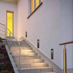 21灯道小灯 巨登照过明led楼梯踏嵌步长灯入式 智能感应地脚JD