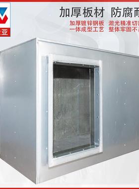 佳亚不锈钢复风孔管消声器道JSO管阻抗合微穿镀锌板静压箱厂家