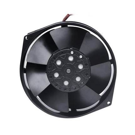 羽M恒流17055全金属17C配电箱散热风扇风220V铁83610叶工业轴流交