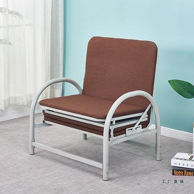 多用功能折叠床午单人家休午陪护硬板木板四折小户AGA型沙发睡铁