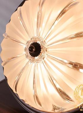 帝具赞美式复古卧室吸顶灯古风中大气主卧书房灯76839简约设计师