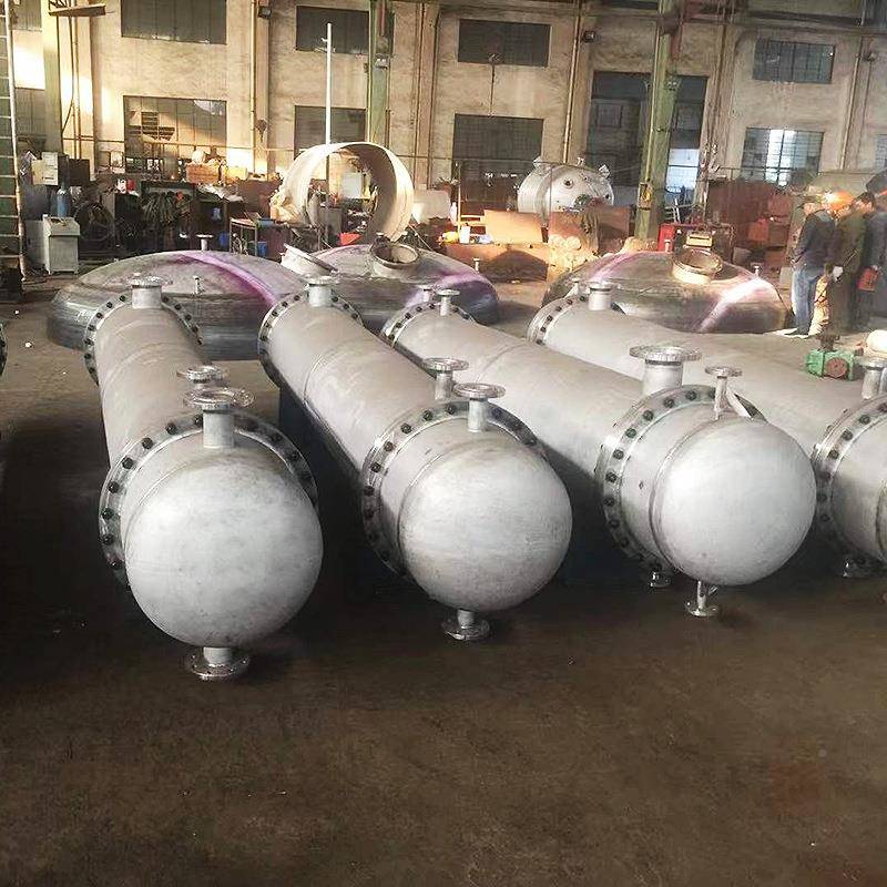 不锈钢列管式换式热器U型式管加热器换定制卧式列管冷凝器壳管式