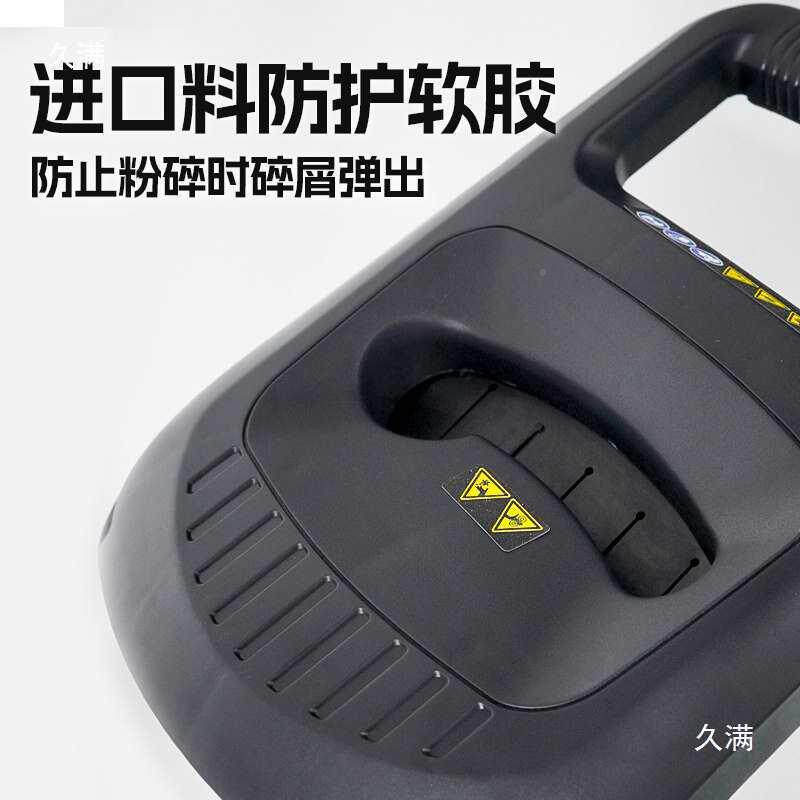 树枝树叶动粉碎机电机园林木材枝条物业园工具大NZI功率碎枝机小