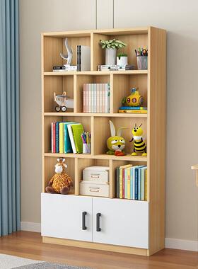 全实木书架童书柜家落地物ygts-BM-架置简易组合储物柜靠墙用收纳