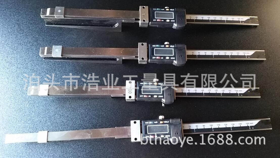 电厂楔形数显塞尺通流间隙检修图片