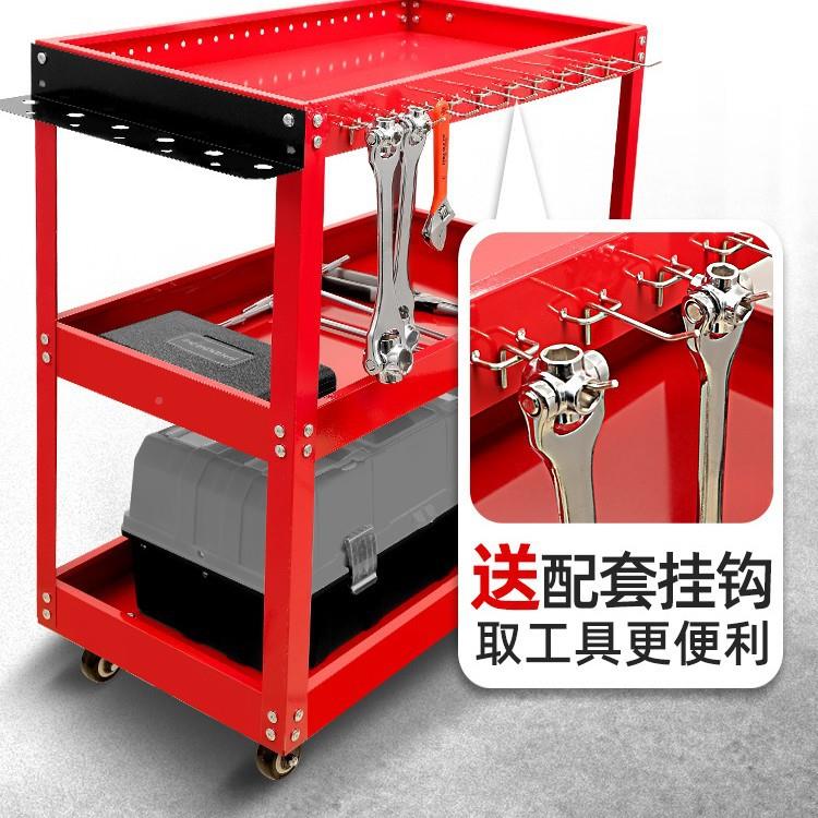 绿林工具箱车小推车多321功能收汽手推维修置物纳架子层移动柜修图片
