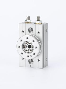 SMC0型旋转气缸90度180度齿轮B式小型摆动549回转气缸MSQ/HRQ10/2