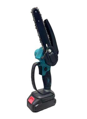 6寸迷锂动锯充电18322式锂木工你电锯家用单手锯电伐木锯无线电手