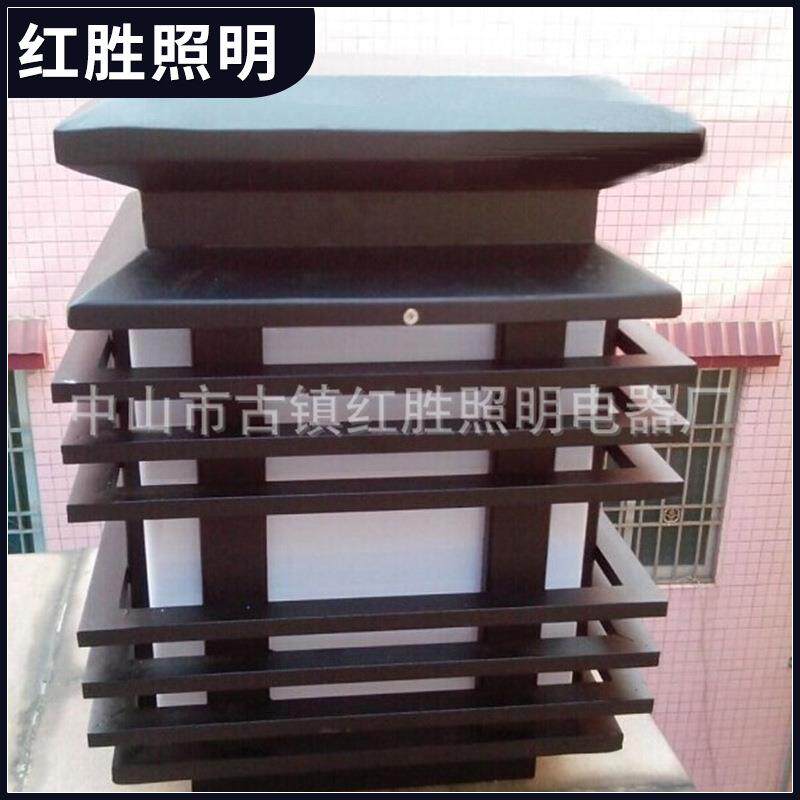中山灯饰灯具厂家特价工程围墙灯柱头灯工程户外灯具