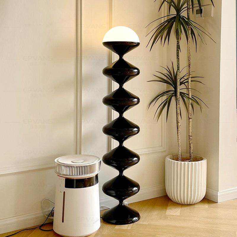 卧北864客葫芦落地灯厅沙发旁室书房灯中古包豪斯中山灯具欧厂直