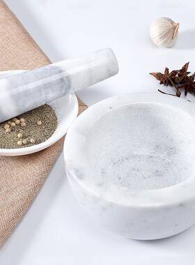 晟大石精致浩新款加厚手动TB-63419家理用厨房香料研磨捣碎泥石臼