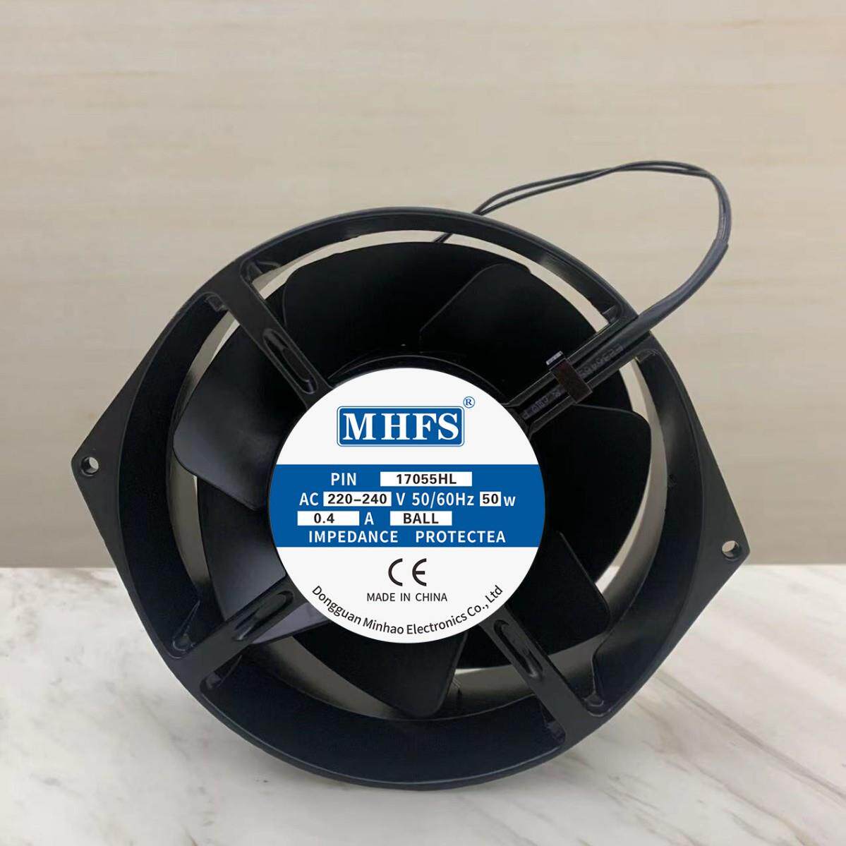 1705515055金属叶高耐轴流风机电温焊机箱机柜220v交流APS风扇工