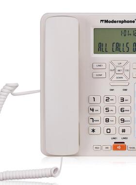 大信T而C-酒6400公电话店电话机来OR-6400办显可壁挂免提通话报号