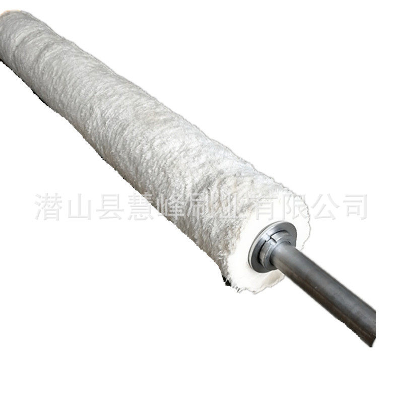 纺织皮革钢琴架子抛光抛光棉布布轮防羽府绸布抛光毛刷辊