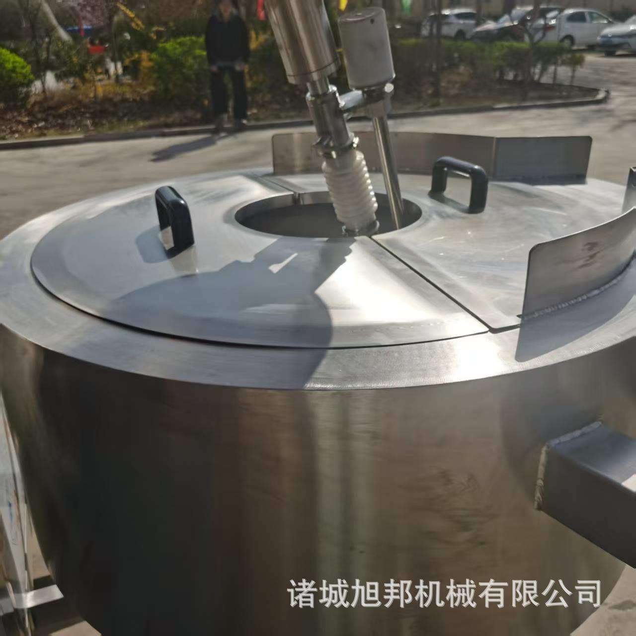 香菇酱行星搅拌炒锅 火锅底料行星旋转刮边搅拌锅 食堂蒸汽炒锅