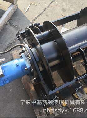JW4000单绳拉力4吨液压绞车 船用 打井吊车用4吨双滚筒卷扬机