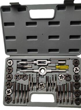 丝锥板套牙多功能绞手组绞SIJ合装套装丝攻扳手手架丝锥板牙套装