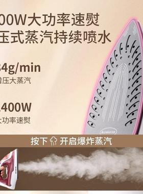 蒸熨斗书手持汽家用36282小型熨烫机烫衣服电法烫斗干湿两拼豆老