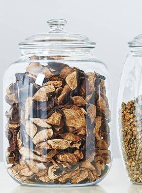 圆柱防碎密封陈皮茶叶现储存明罐45051透PC塑罐料罐子大容量货供