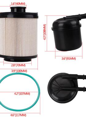 FD4615适用于11-16福特F250F350F450F550燃油滤清器水分离器套件